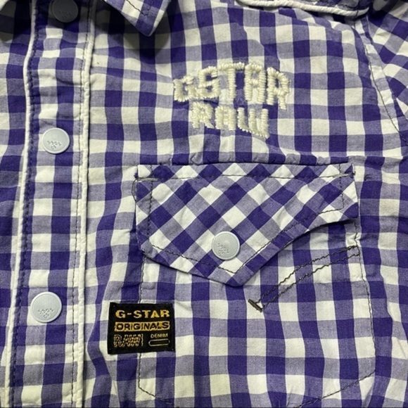 G-Star Raw Button Down Shirt Long Sleeve‎ Women Size Medium - Picture 3 of 10